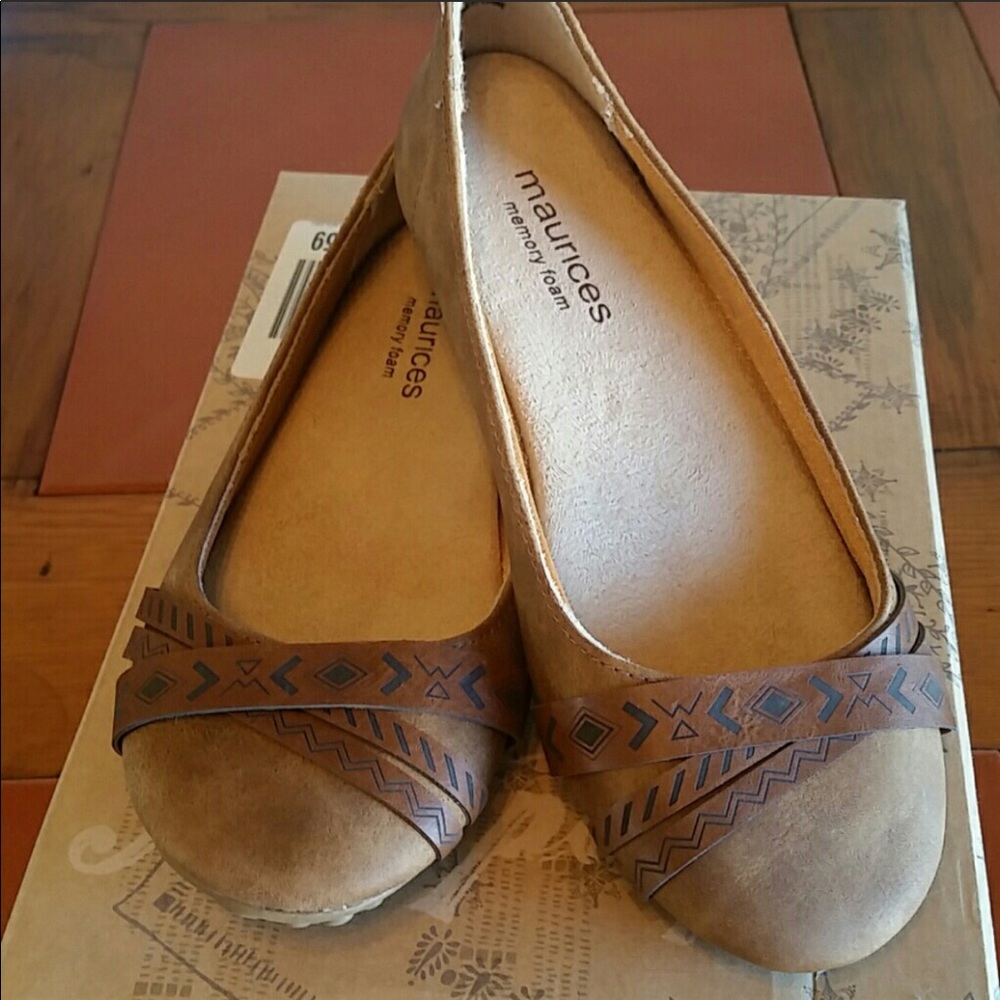 Maurices memory foam flats